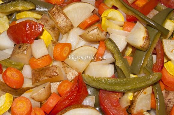 Запечени зеленчуци