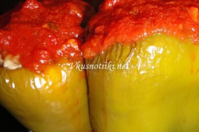 Пълнени  чушки II