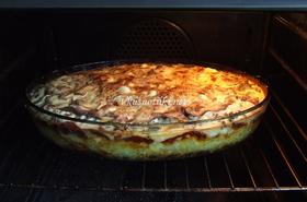 Мусака от сини домати