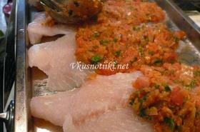 Треска със зеленчуци