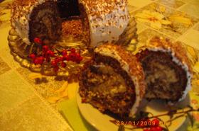 Кекс с портокалови кори