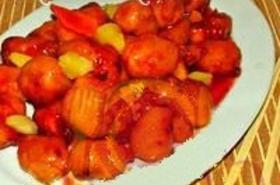 Пиле в сладко-кисел сос