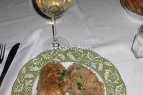 Пиле с ориз