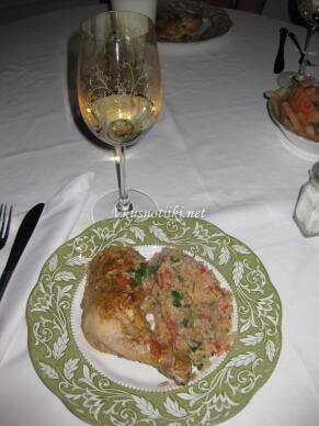 Пиле с ориз