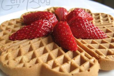 Хрупкави шоколадови гофрети