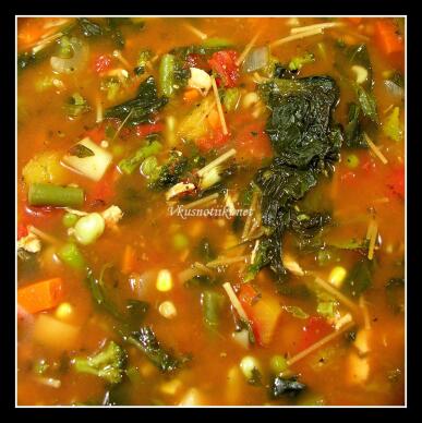 Зеленчукова супа ІІ вид