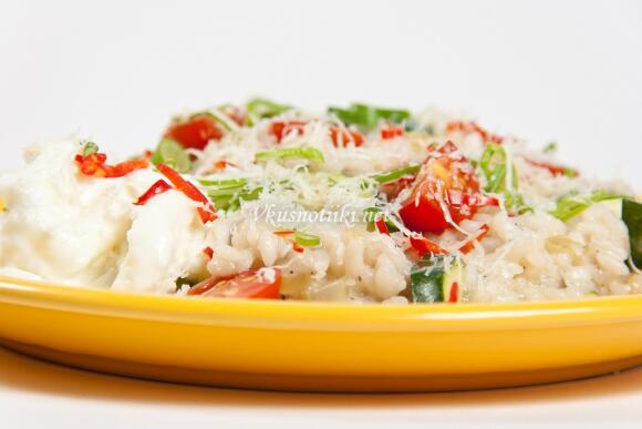 Тиквички с ориз на фурна