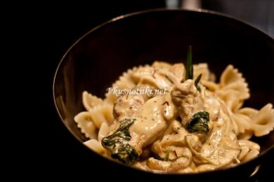 Свинско месо в сметана