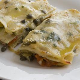 Тиквички с яйца и сирене