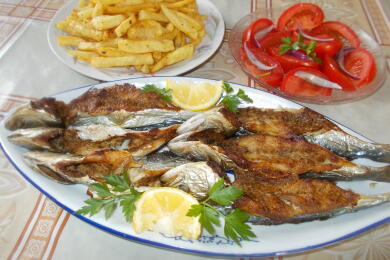 Чернокоп на фурна с горчица