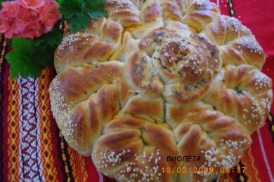 Питка с роза