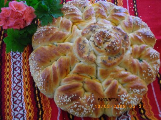 Питка с роза