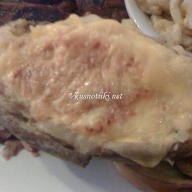 Печени картофи със сирене I