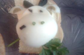 Сандвичи за детско парти ''крава''