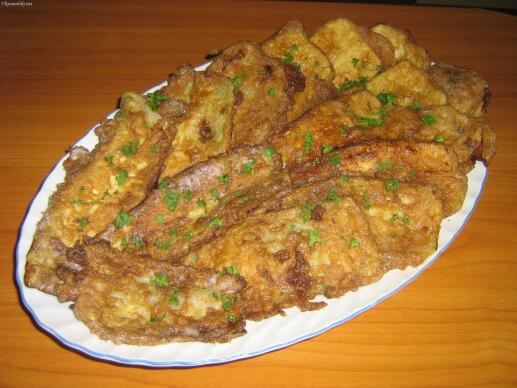 Панирани тиквички