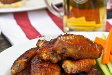 Джинджифилови пилешки крилца