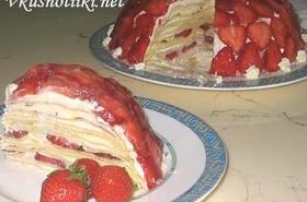 Сладка палачинкова торта