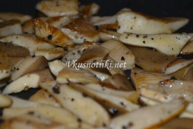 Гъби със сметана