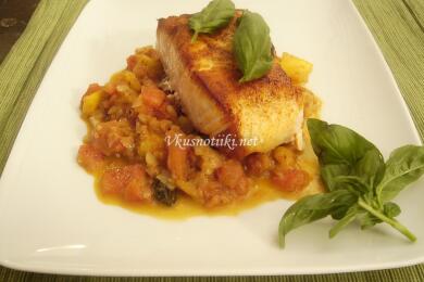 Бяла риба на фурна