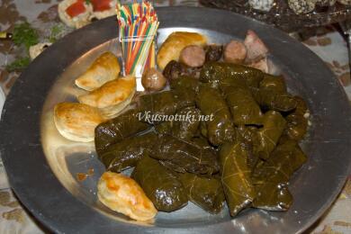 Посни лозови сърмички