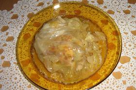 Пиле в подправки и зелев лист