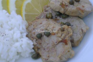 Крехки чеснови пържолки