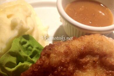 Пържено филе бяла риба 