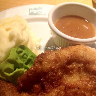 Пържено филе бяла риба 