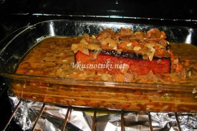 Свинско месо със зеленчуци