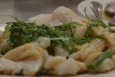 Варена риба  със  сос