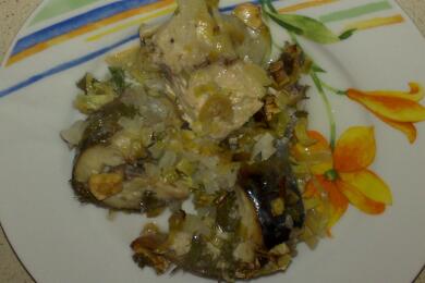 Скумрия с праз