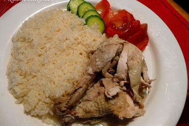 Печено пиле с ориз на фурна