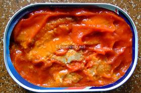 Риба със сос от червено вино