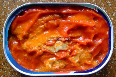 Риба със сос от червено вино