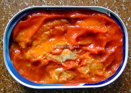 Риба със сос от червено вино