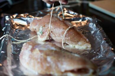 Пълнени пилешки  пържоли