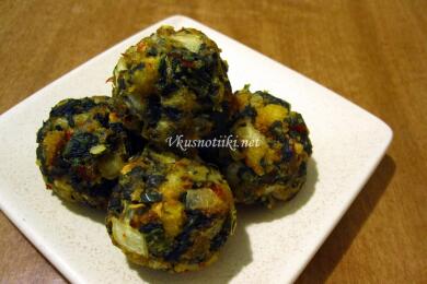 Спаначени крокети