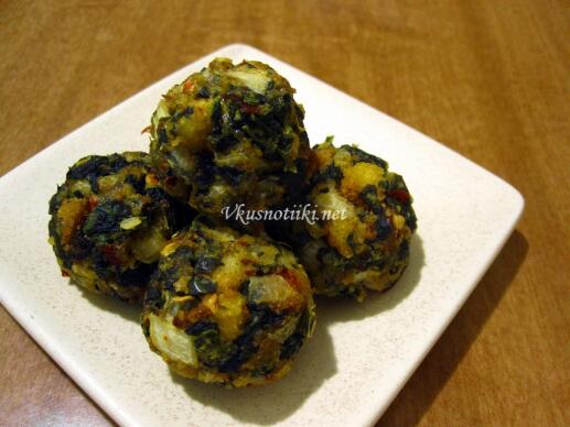 Спаначени крокети