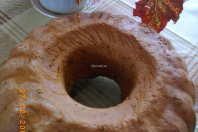 Кекс  с гореща вода