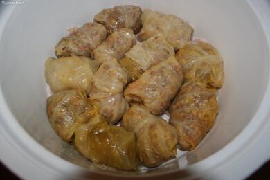 Постни зелеви сарми