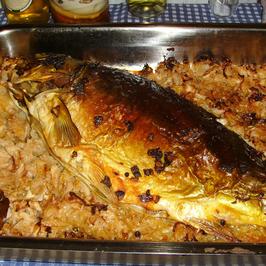 Шаран върху зелево легло – балканска рецепта