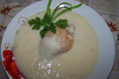 Пиле фрикасе ала Галя