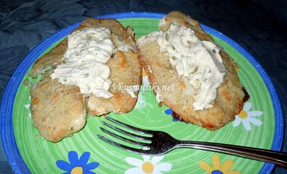 Риба със сос тартар