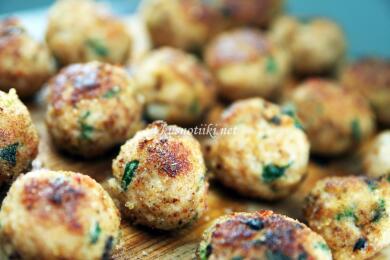 Кюфтета от пиле - пържени