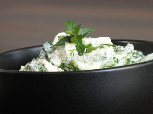 Салата от краставица